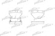 Колодки тормозные дисковые задние PBP1395 PATRON
