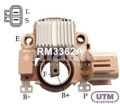 Реле генератора NISSAN Primera 1.8 Sunny FB15 1,5 QG15DE(есть дешевле TT31113)  RM3362A UTM