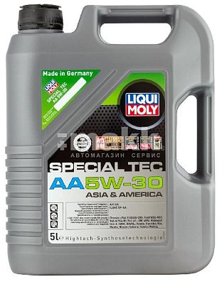 Масло моторное LIQUI MOLY Special Tec AA 5W30 синт. API SP ACEA GF-6A 5л