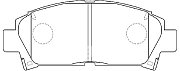 Колодки тормозные дисковые передние BP21362 SB NAGAMOCHI