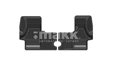 Коврики в салон 3310 Валдай (04-15) к-т 2шт черный SRTK GA.VL.01009