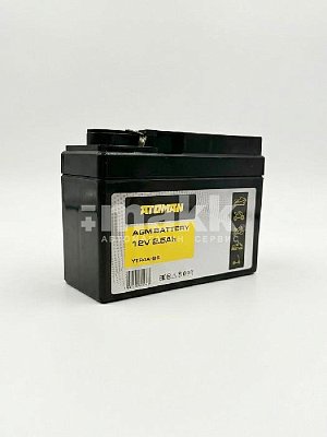Мото аккумулятор ATOMAN AGM 12V 2,5Aч (YTR4A-BS) о/п