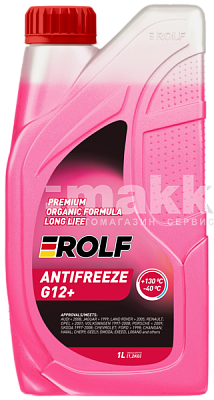 Антифриз ROLF  (-40) G12+ Red 1л (красный)