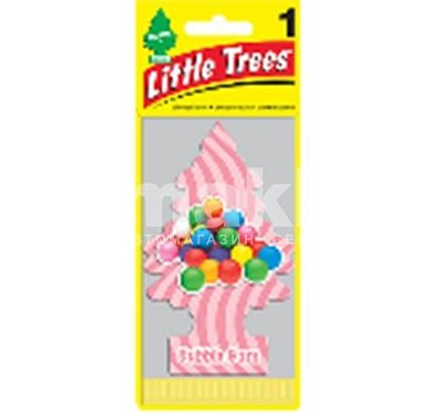 Aроматизатор Car Freshner Ёлочка "Бабл гам", шт