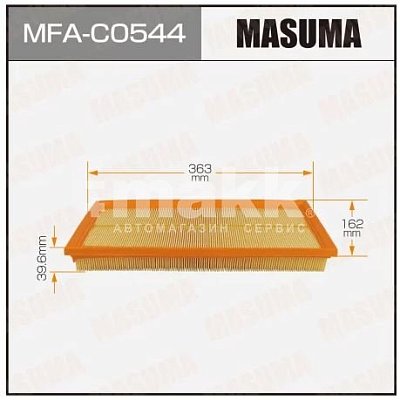 Фильтр воздушный Masuma MFA-C0544 Li Lixiang L7, L9, L8