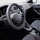 Оплётка экокожа черн/серая  Autoprofi 20шт/уп AP-1931 BK/GY (M)