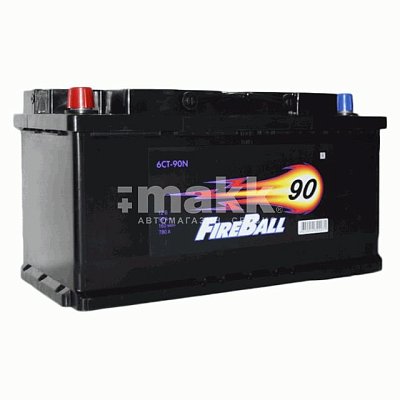 Аккумуляторная батарея 90 Ач FIREBALL п/п  35,3*17,5*19