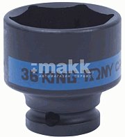 Головка торцевая ударная шестигранная 1/2", 36 мм King Tony 453536M