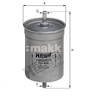 Фильтр топливный Hengst H80WK07 (WK 830/7) VW Polo, Passat, Jetta; Audi A4, A6, Chery