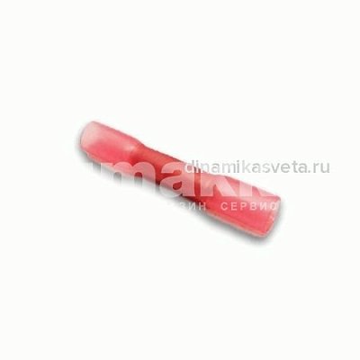 Гильза под опрессовку в термоусадке КВТ ГСИ-Т1,5 (медь/полиэтилен/красный) (ПЭ10/100)