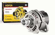 Генератор ГАЗ, УАЗ (УМЗ-4216) 33027, поликлин., 95А, 9402.3701-18 HF 633 638 HOFER