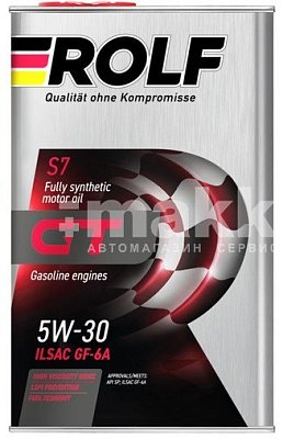 Масло моторное ROLF GT 5W30 синт. API SP ILSAC GF-6A 1л металл