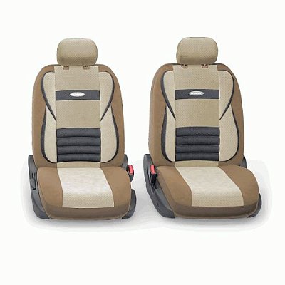 Чехлы Comfort COMBO велюр,11пр.6молн. т.беж./св.беж р-р М 5шт/уп CMB-1105 D.BE/L.BE (M)