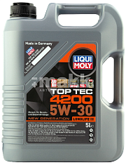 Масло моторное LIQUI MOLY Top Tec 4200 New Generation 5W30 синт. API SP ACEA C3 5л