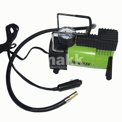 Компрессор  28л/мин 105W 12V металл переходник для накачивания, сумка, спонж ручка АЛЛИГАТОР AL-300