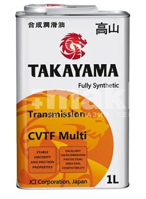 Масло трансмиссионное TAKAYAMA  CVTF Mult 1л