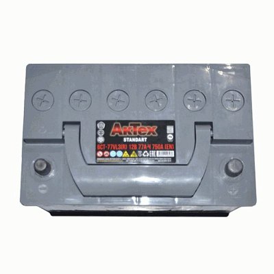 Аккумуляторная батарея 77 Ач Aктех Standart о/п 27,8*17,5*19