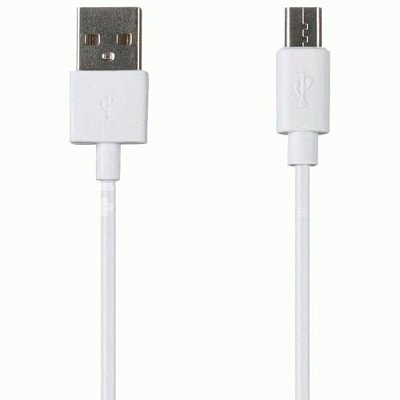 Кабель micro USB 2.0 Continent 1м белый DCU-4104WT ( box1)