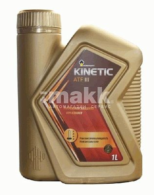 Жидкость АКПП Rosneft Kinetic ATF III  1л 