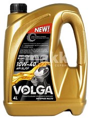 Масло моторное полусинтетическое Волга-Ойл Luxe 10W40 API SL/CF 4л