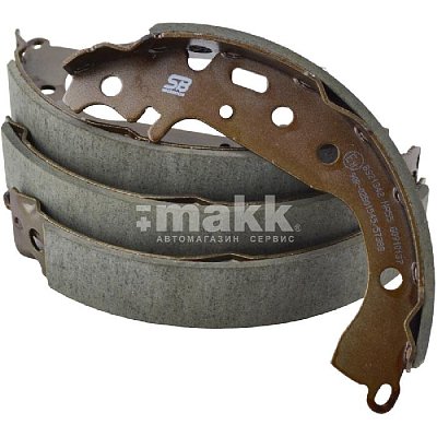 Колодки тормозные задние (барабанные) TOYOTA Corolla E12 Opa Raum Vista Allion BS21342 SB NAGAMOCHI