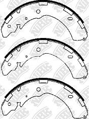 Колодки тормозные задние FN6741 NIBK