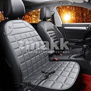 Накидка с подогревом CARFORT замша, черный SU1030