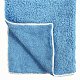 Салфетка из супервпитывающей микрофибры 40x40 см Green Star (синяя с белым) 460 гр/м2