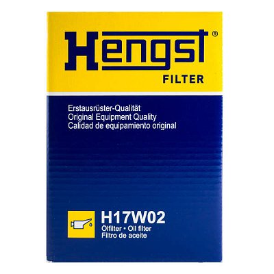 Фильтр масляный Hengst H17W02 (W 940/1, C-105, W 940/81, C-702) Toyota Land Cruiser