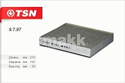 Фильтр салонный Цитрон "TSN" 9.7.97 (CU 1919, K 1210) TOYOTA Yaris (E150) Yaris (P90) Corolla (E110)