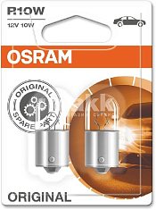 Автолампа R10W 12V OSRAM 5008-02B BA15s (блистер 2шт.)