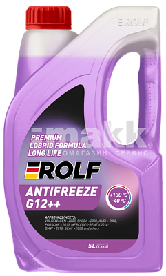 Антифриз ROLF  (-40) G12++ Violet 5л (фиолетовый)