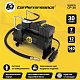 Компрессор  30л/мин 140W 12V металлический поршень, в компл 3 насадки Car Performance CP-30