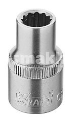 Головка торцевая стандартная двенадцатигранная 1/2" 11 мм Кraft 700344