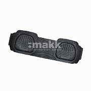 Коврик-ванночка для заднего ряда длинный 1пр 51*166 Autoprofi Transform черный (MAT-003 BK)