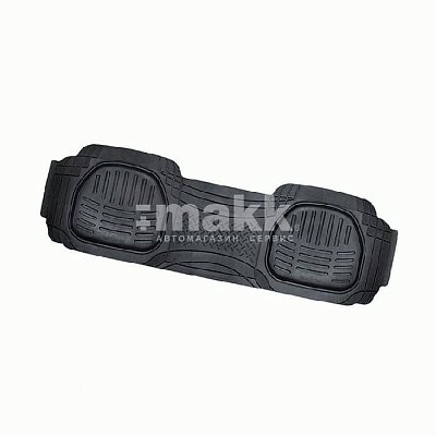 Коврик-ванночка для заднего ряда длинный 1пр 51*166 Autoprofi Transform черный (MAT-003 BK)