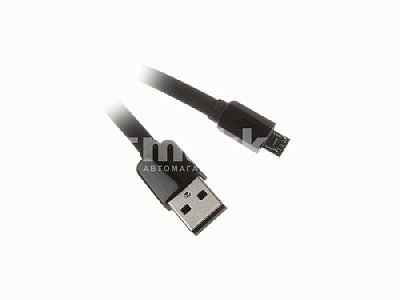 Кабель micro USB 2.0 Continent 1м черный DCU-4104BK ( box1)