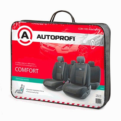 Чехлы COMFORT орто.под велюр 11пр карм 6 мол Аташе р-рМ 5шт COM-1105 Attache (M)