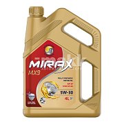 Масло моторное MIRAX MX9 5W30 синтетическое ILSAC GF-6A, API SP 4л
