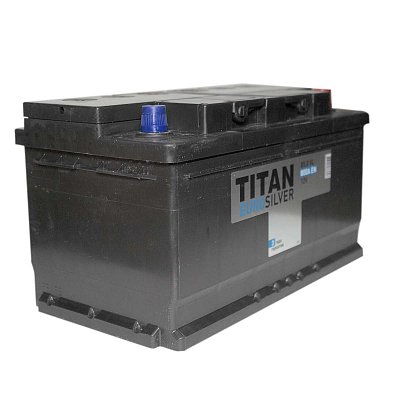 Аккумуляторная батарея 85 Ач Титан Euro Silver о/п низкий 31,4*17,5*17,5