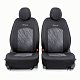 Чехлы автомоб. JACQARD жаккард 11 предм 2 молн чёрн/серые AIRBAG JAC-1102 ANTHRACITE