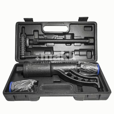 Гайковерт удлиненный ручной 1", 3600 Нм, в комплекте 2 торц. головки БелАвтоКомплект БАК.00018