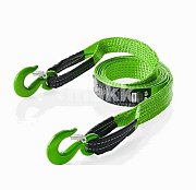 Трос 7,5т 5м буксировочный ленточный 2 крюка HITCH