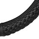 Оплетка нат.кожа черная Autoprofi плетеная 20шт/уп AP-800 BK (M)
