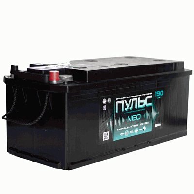 Аккумуляторная батарея 190 Ач Пульс п/п (конус) 51,4*21,8*21,0