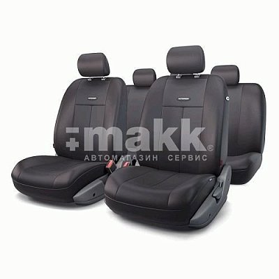 Чехлы Autoprofi AIRBAG TT-902P BK/BK