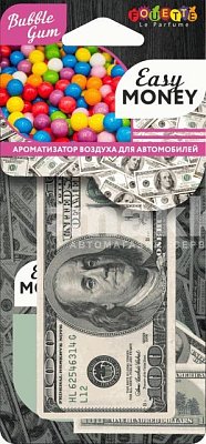 Ароматизатор картон "100$" Bubble Gum "Easy Money" EMN-02