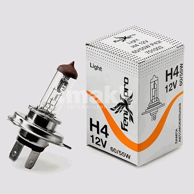 Автолампа H4 12V 60/55W FenixPro P43t 