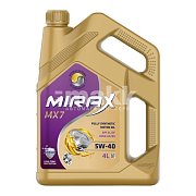 Масло моторное MIRAX MX7 5W40 синтетическое API SL/CF 4л