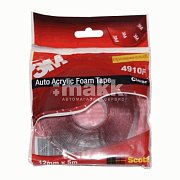 Скотч двусторонний 12мм*5м 3М (прозрачный) 43555